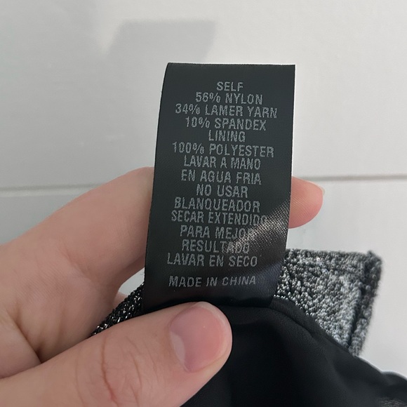 Storia Silver Glitter Dress - Picture 8 of 8